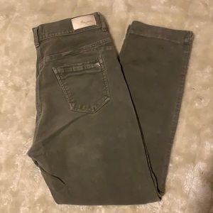 🇮🇹GREEN IBER JEANS MADE IN ITALY 🇮🇹